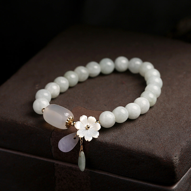 Stylish Lucky Bracelet of Jade and Agate – A Perfect Accessory for Any Moment!