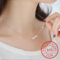StarGleam Necklace - Stylish Silver Star Necklace