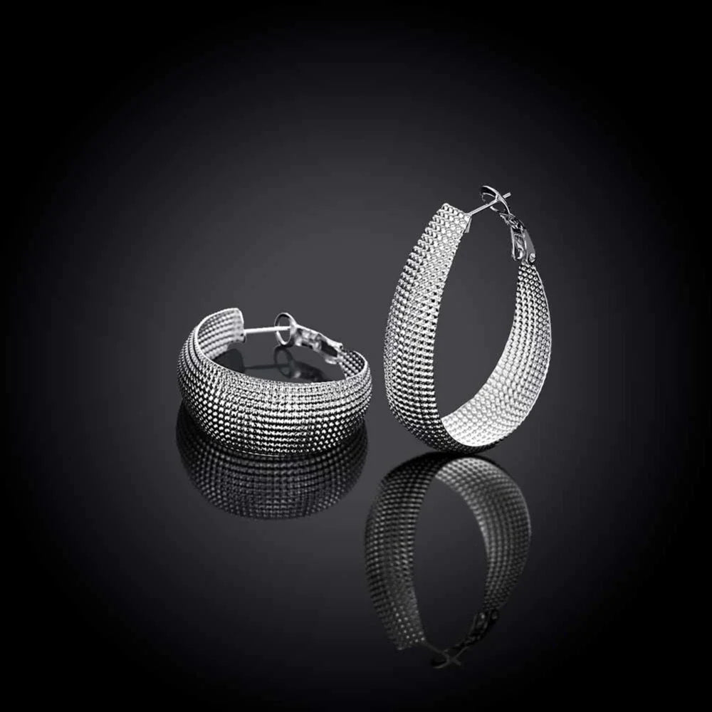Elegant Silver Earrings from Europe | Perfect for any moment and any occasion!