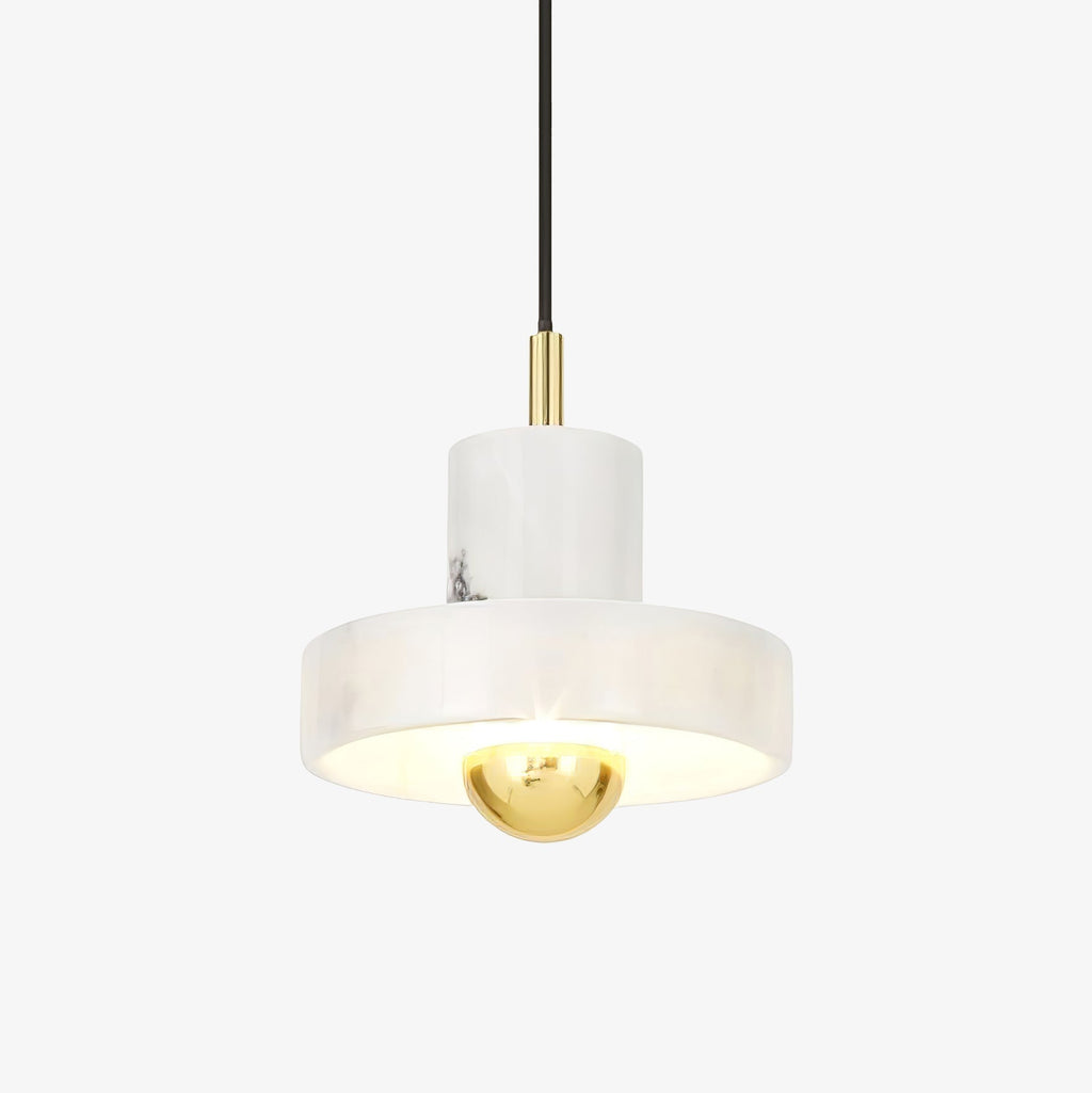 Marbello Luxe - Adjustable Marble Metal Pendant Light