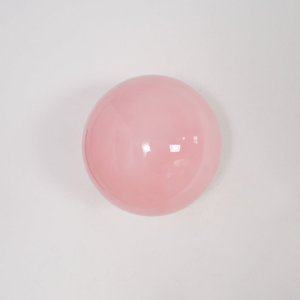 ChicGlow - Elegant Pink Glass Lamp for Stylish Interiors