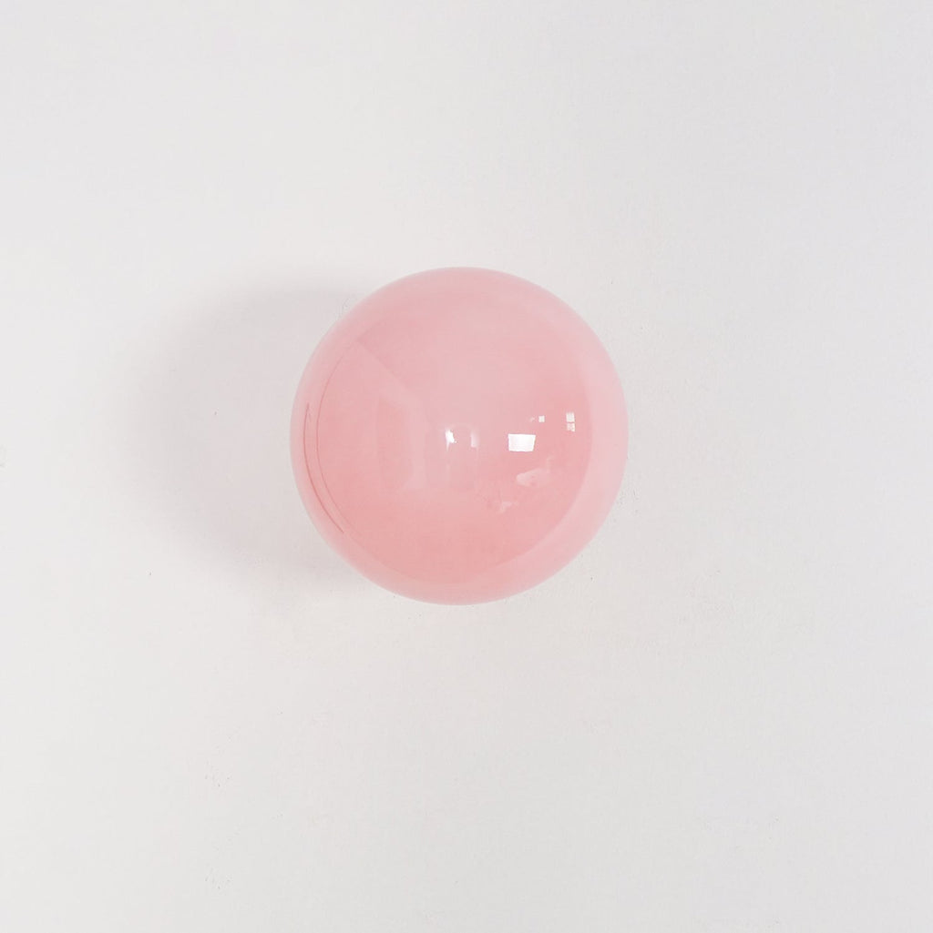 ChicGlow - Elegant Pink Glass Lamp for Stylish Interiors