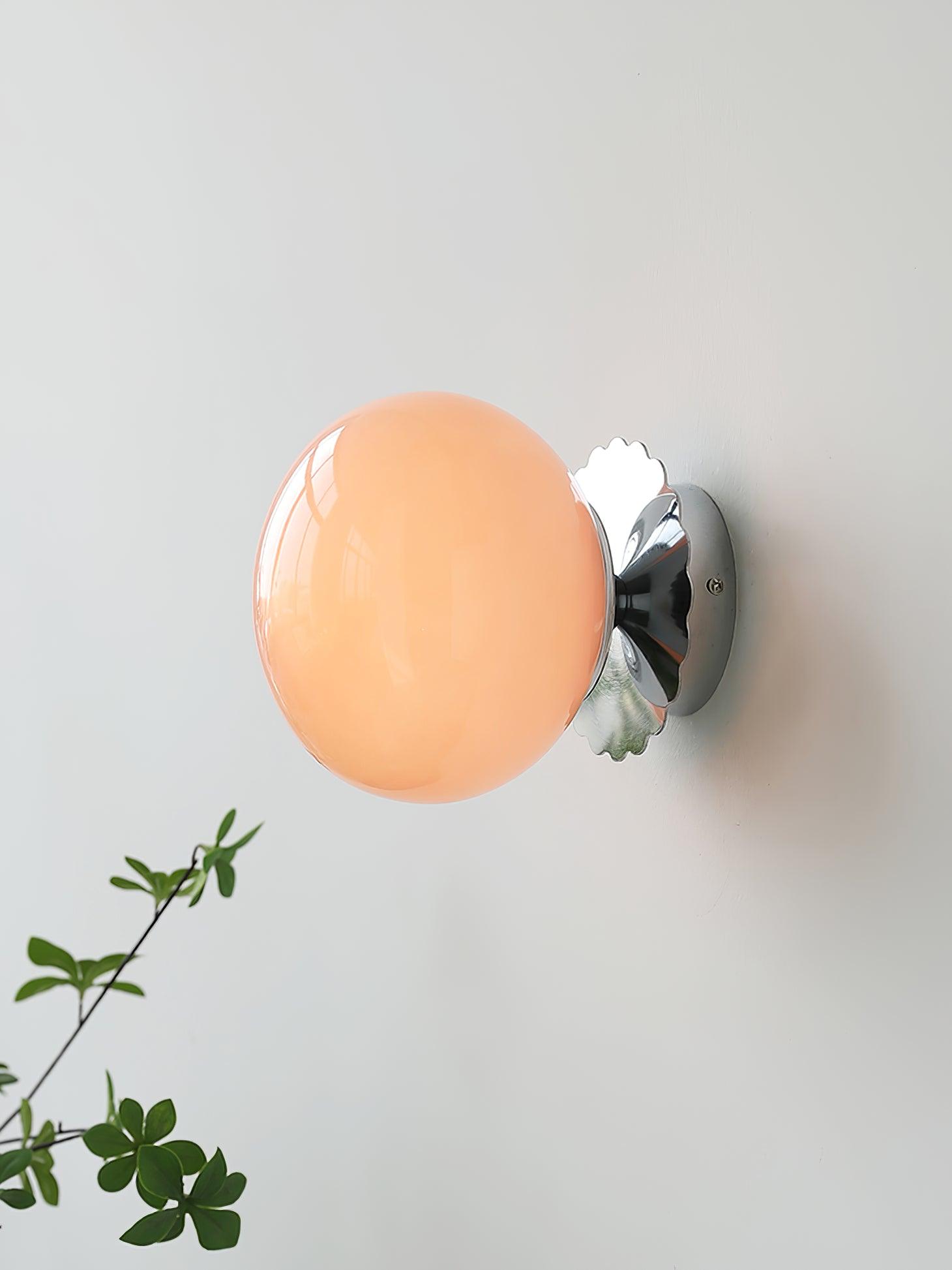 ChicGlow - Elegant Pink Glass Lamp for Stylish Interiors