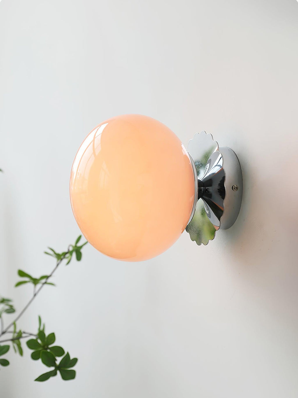 ChicGlow - Elegant Pink Glass Lamp for Stylish Interiors