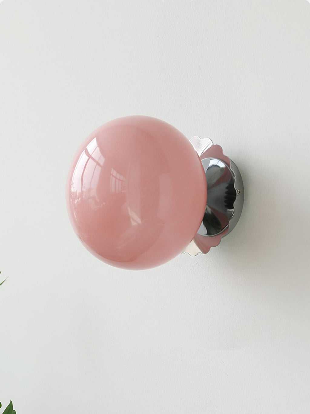 ChicGlow - Elegant Pink Glass Lamp for Stylish Interiors