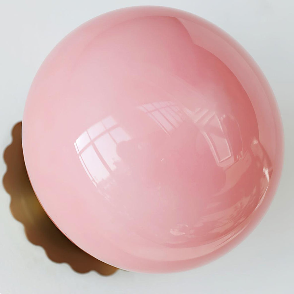 ChicGlow - Elegant Pink Glass Lamp for Stylish Interiors