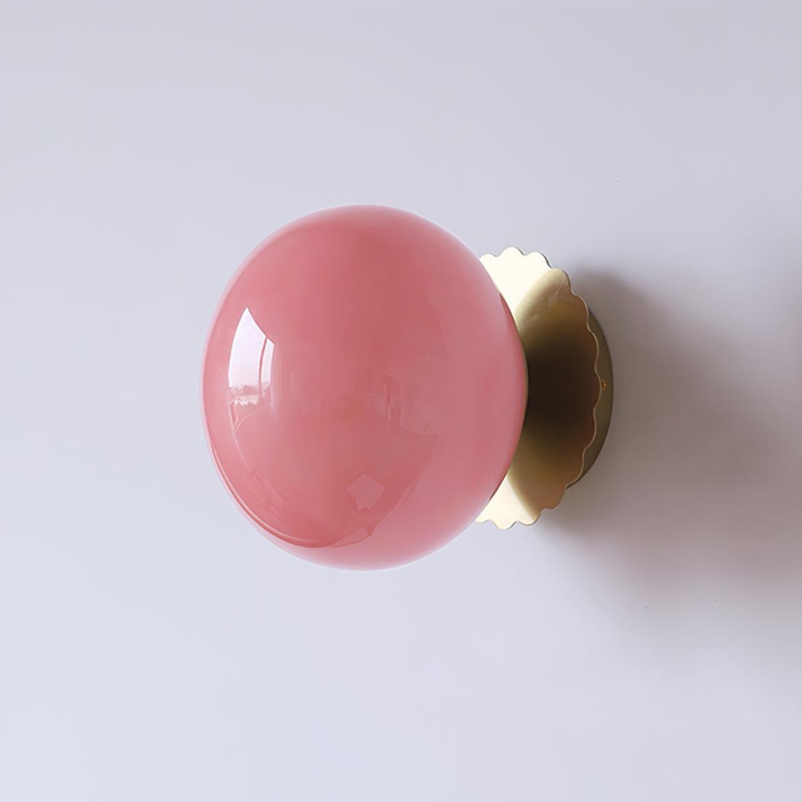 ChicGlow - Elegant Pink Glass Lamp for Stylish Interiors