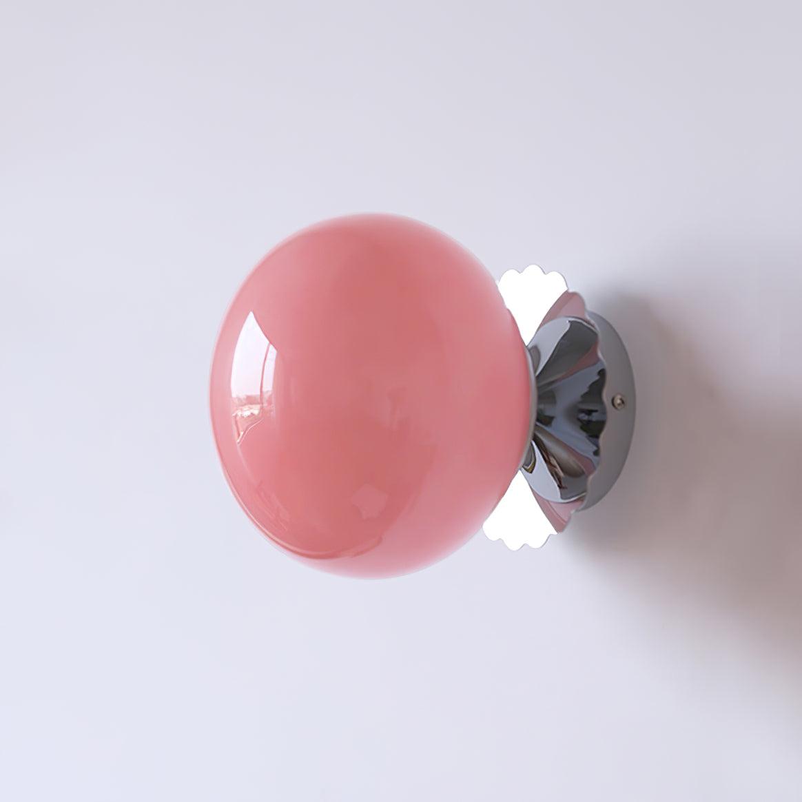 ChicGlow - Elegant Pink Glass Lamp for Stylish Interiors