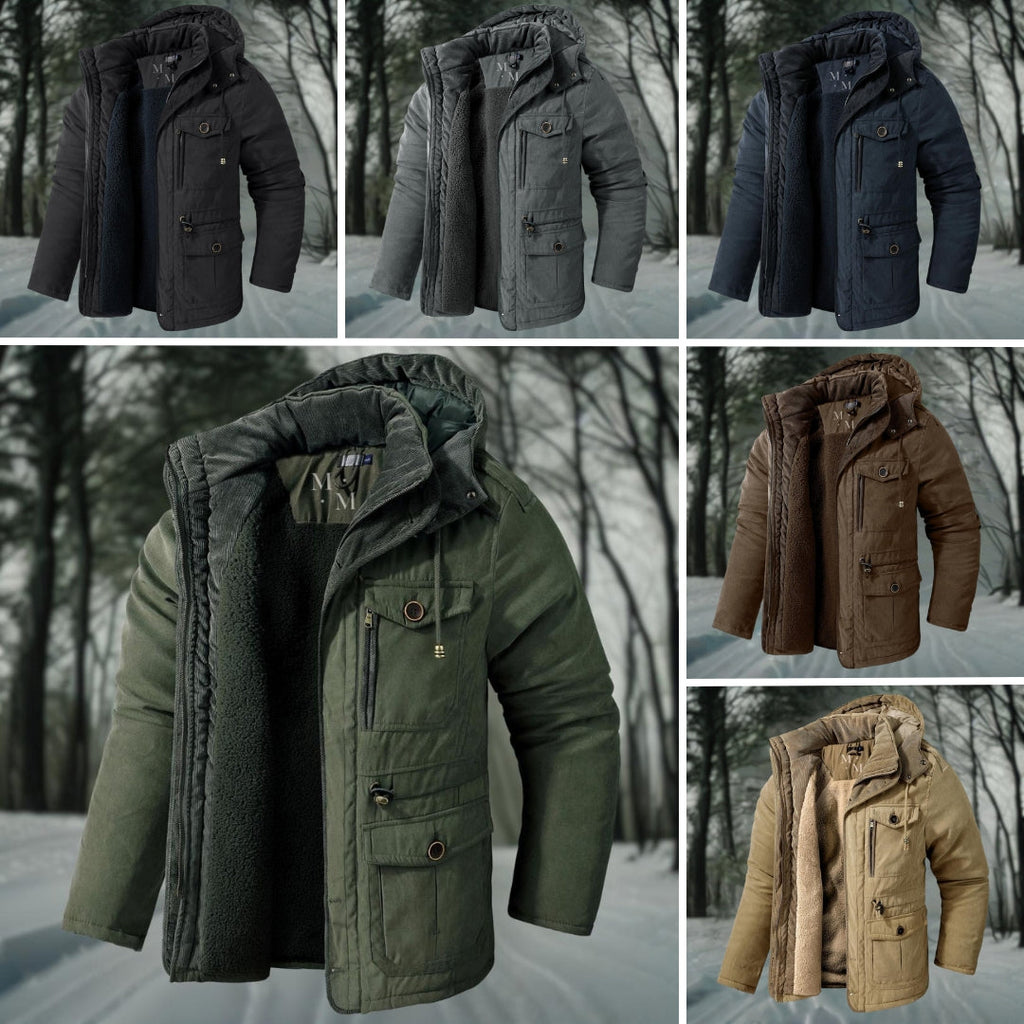Chic Sherpa Hooded Jacket – Luxurious Warmth for Winter