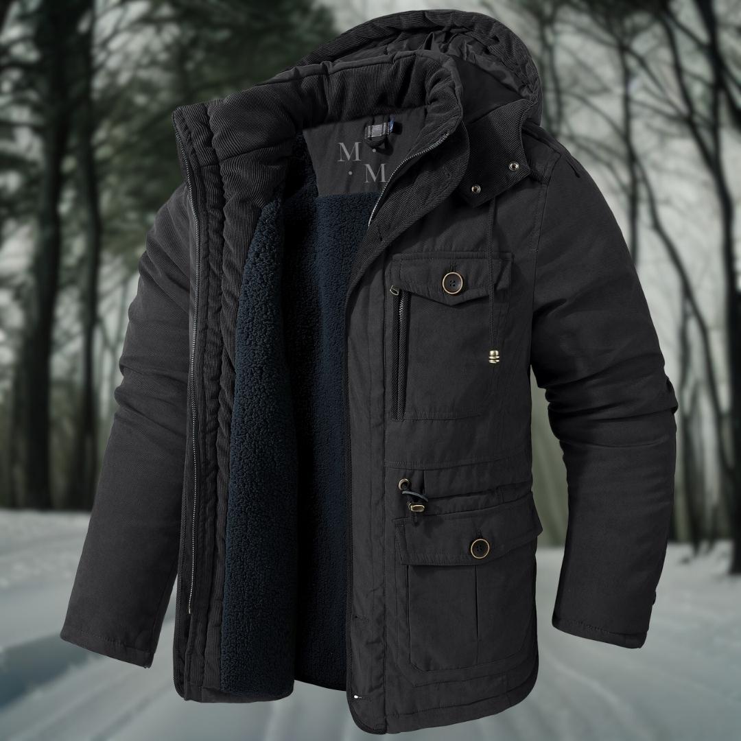 Chic Sherpa Hooded Jacket – Luxurious Warmth for Winter