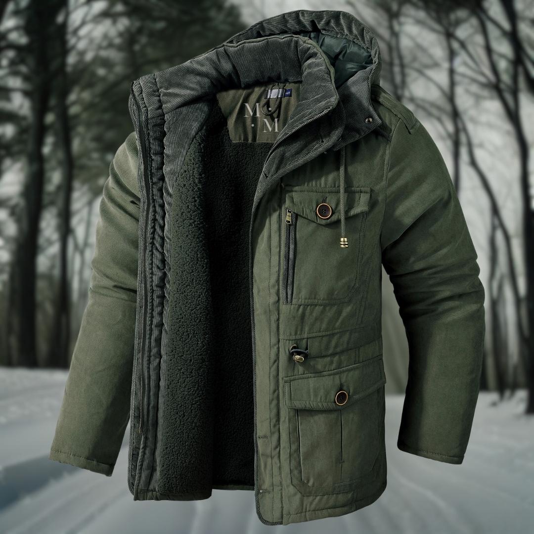 Chic Sherpa Hooded Jacket – Luxurious Warmth for Winter