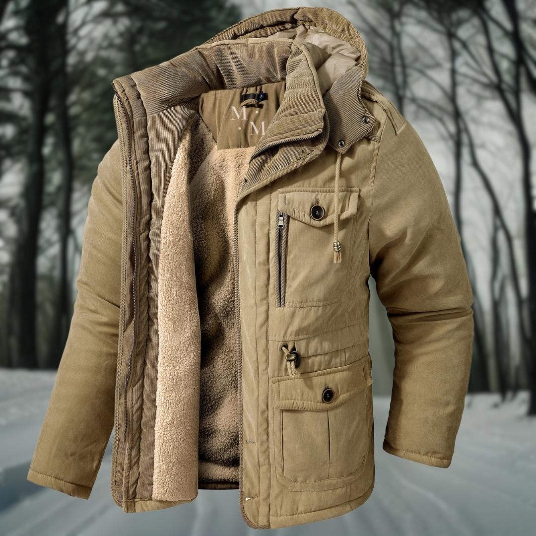 Chic Sherpa Hooded Jacket – Luxurious Warmth for Winter