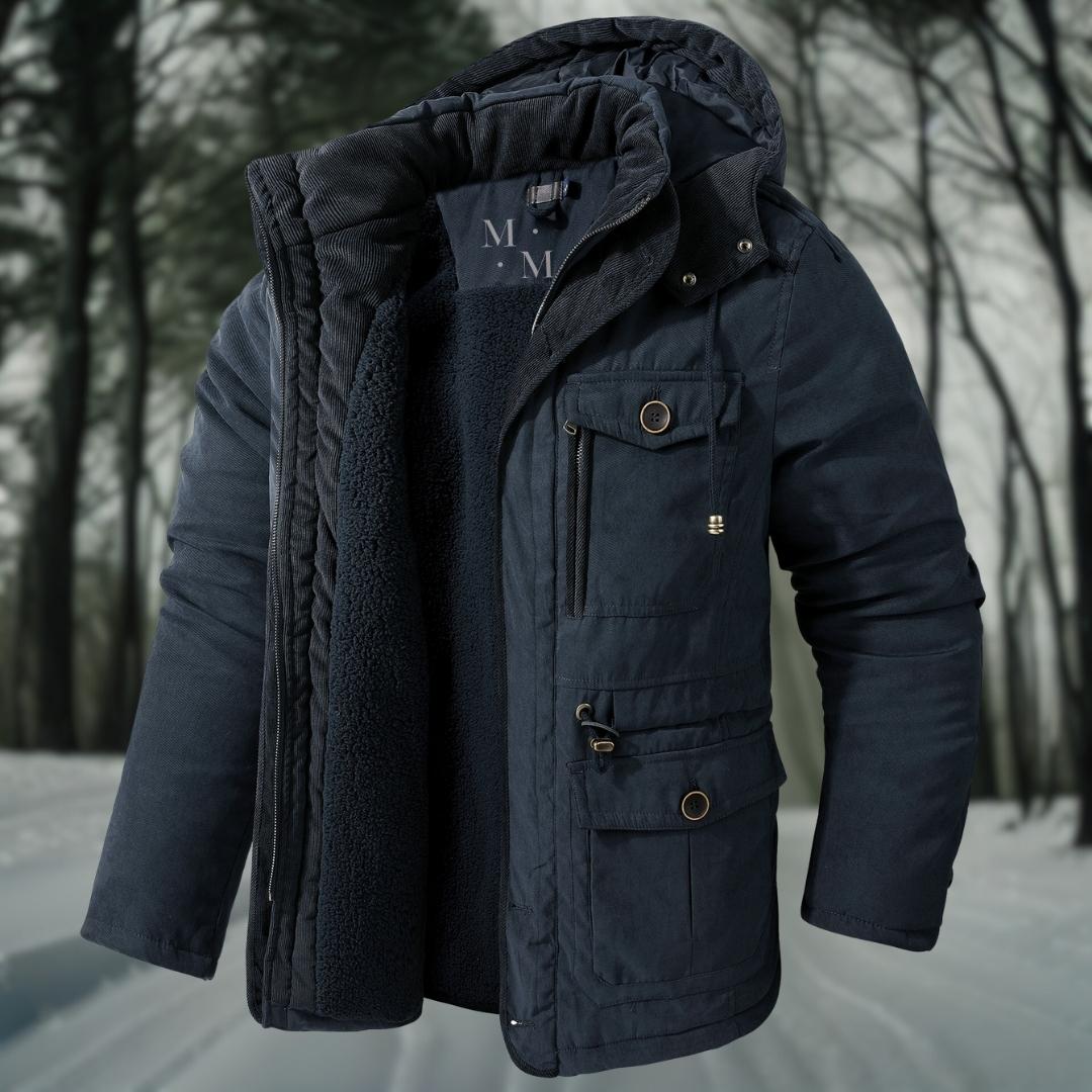 Chic Sherpa Hooded Jacket – Luxurious Warmth for Winter