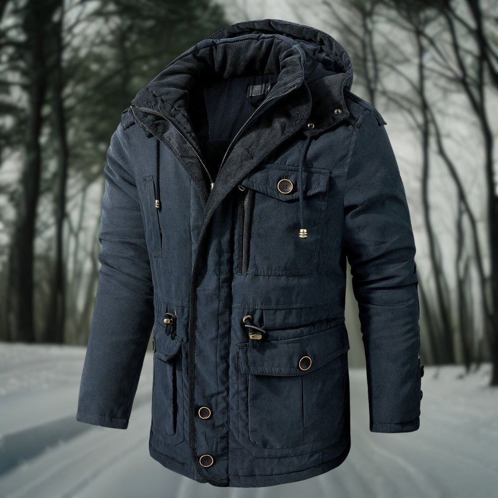 Chic Sherpa Hooded Jacket – Luxurious Warmth for Winter