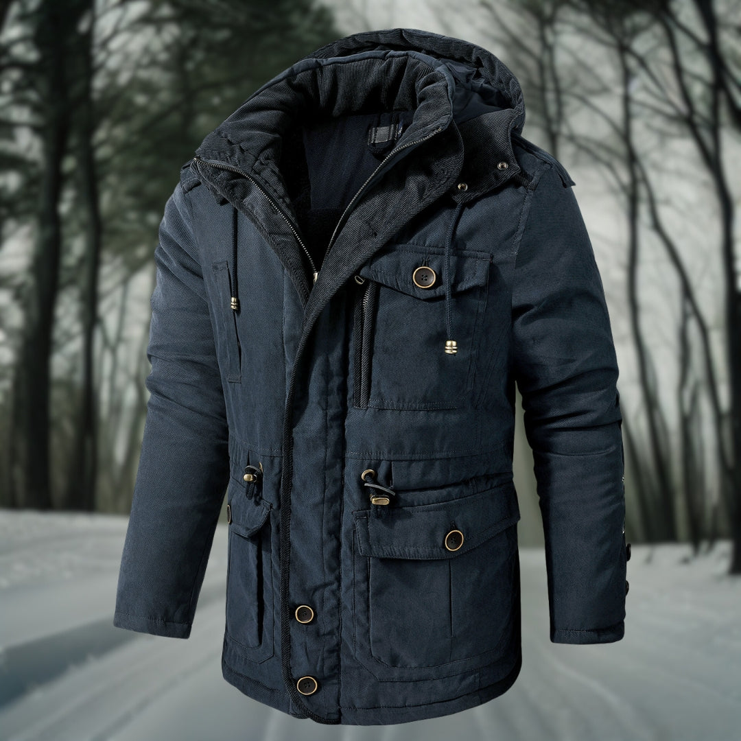 Chic Sherpa Hooded Jacket – Luxurious Warmth for Winter