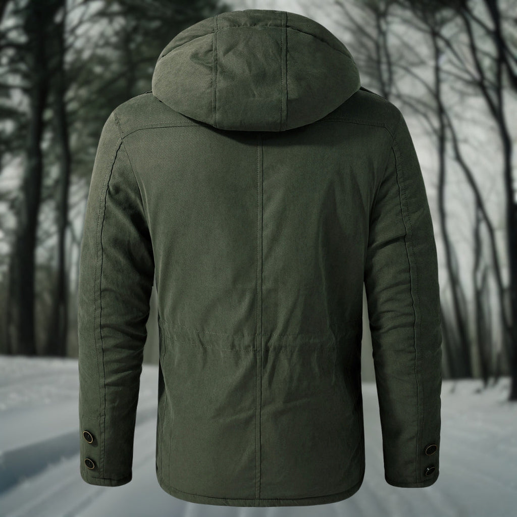 Chic Sherpa Hooded Jacket – Luxurious Warmth for Winter