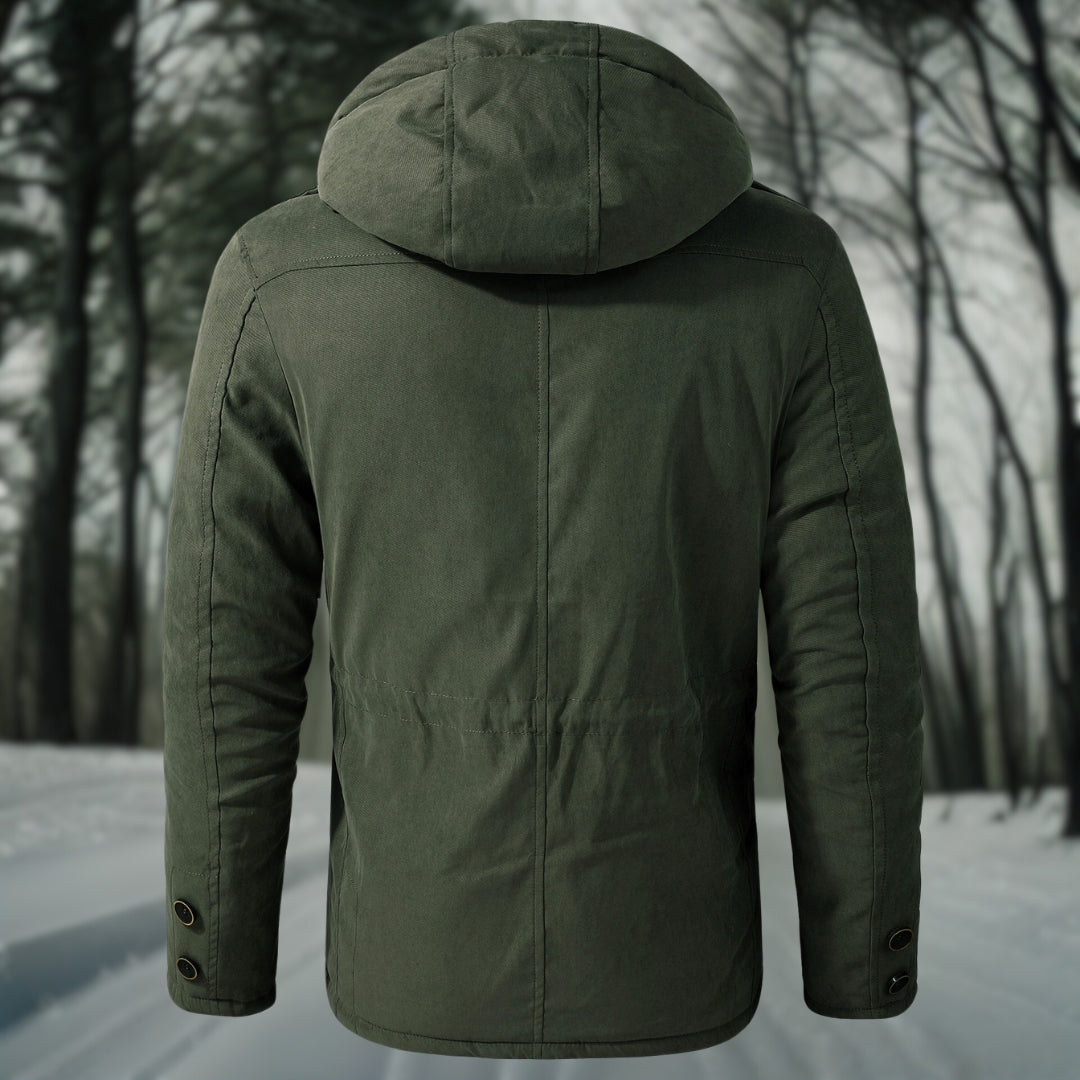 Chic Sherpa Hooded Jacket – Luxurious Warmth for Winter