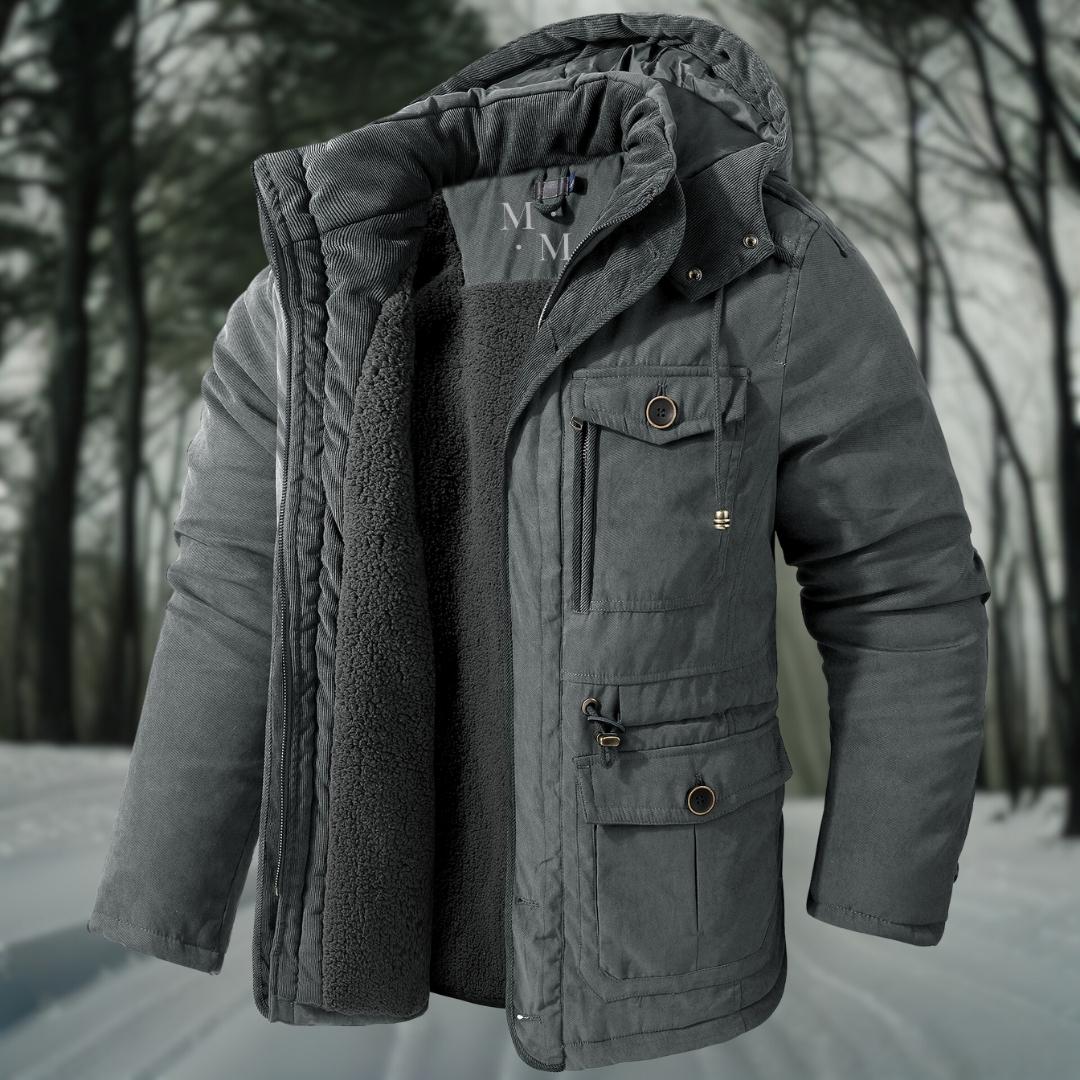 Chic Sherpa Hooded Jacket – Luxurious Warmth for Winter