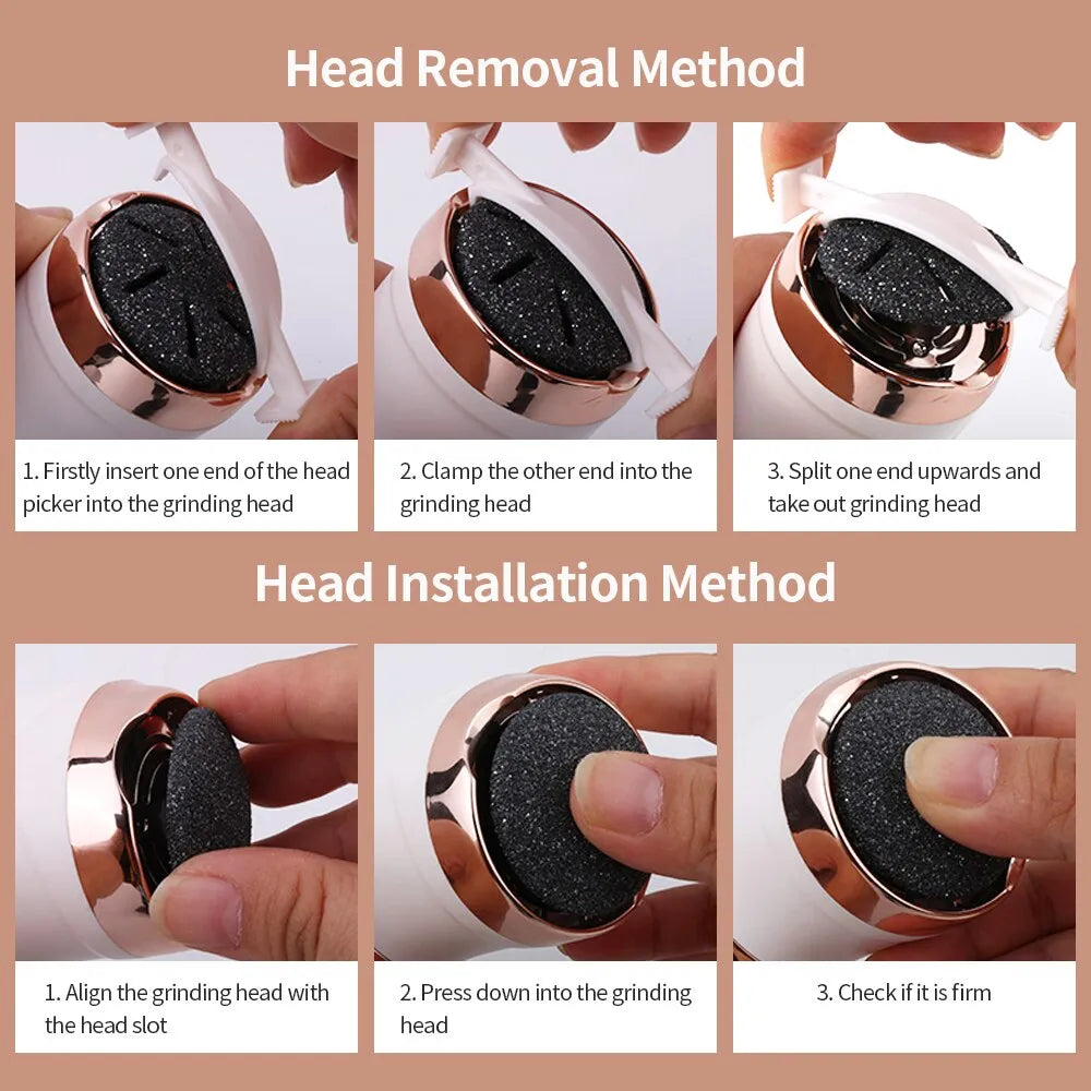 SootheCare - Rechargeable Callus Remover for Foot Care