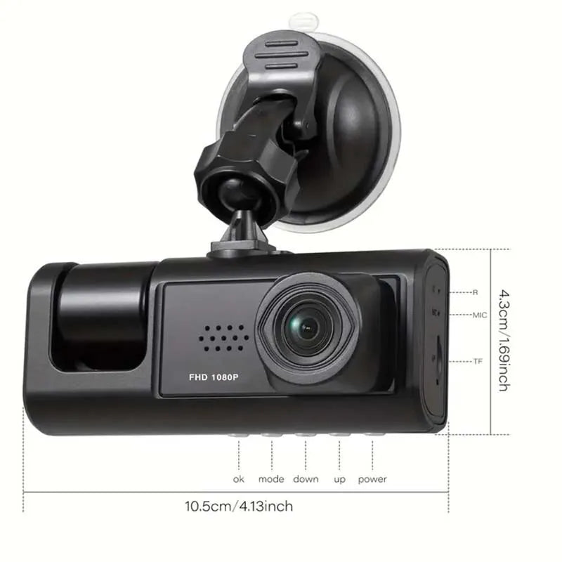 VisionPro - Dashcam with Night Vision & IR Technology