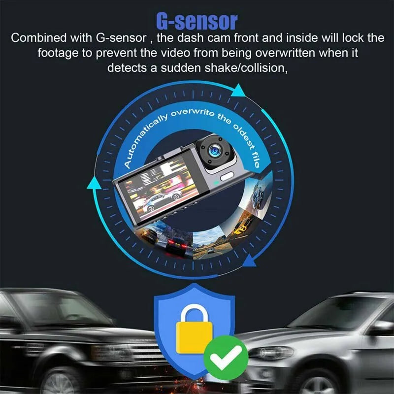 VisionPro - Dashcam with Night Vision & IR Technology