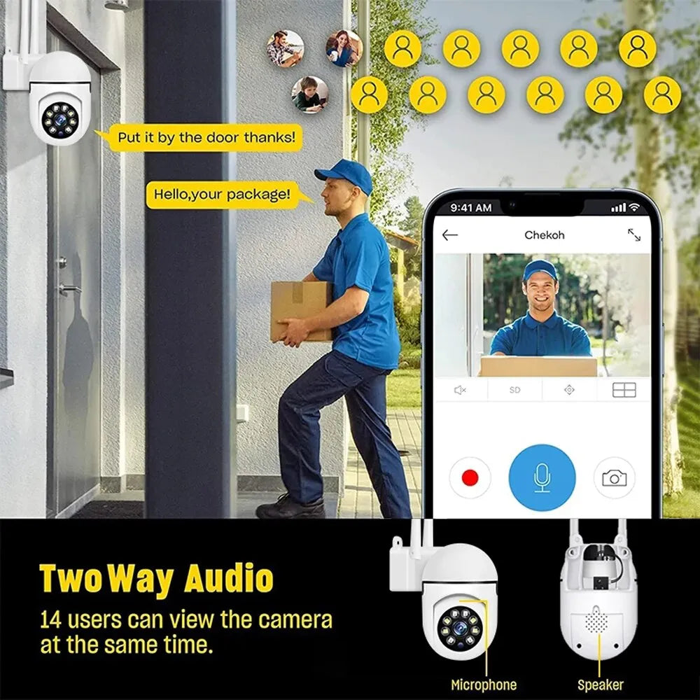 SmartGuard - Smart WiFi Security Camera for Home