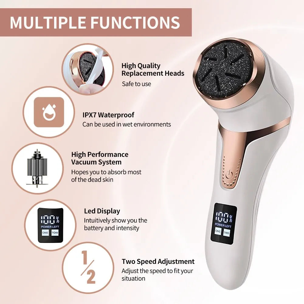 SootheCare - Rechargeable Callus Remover for Foot Care