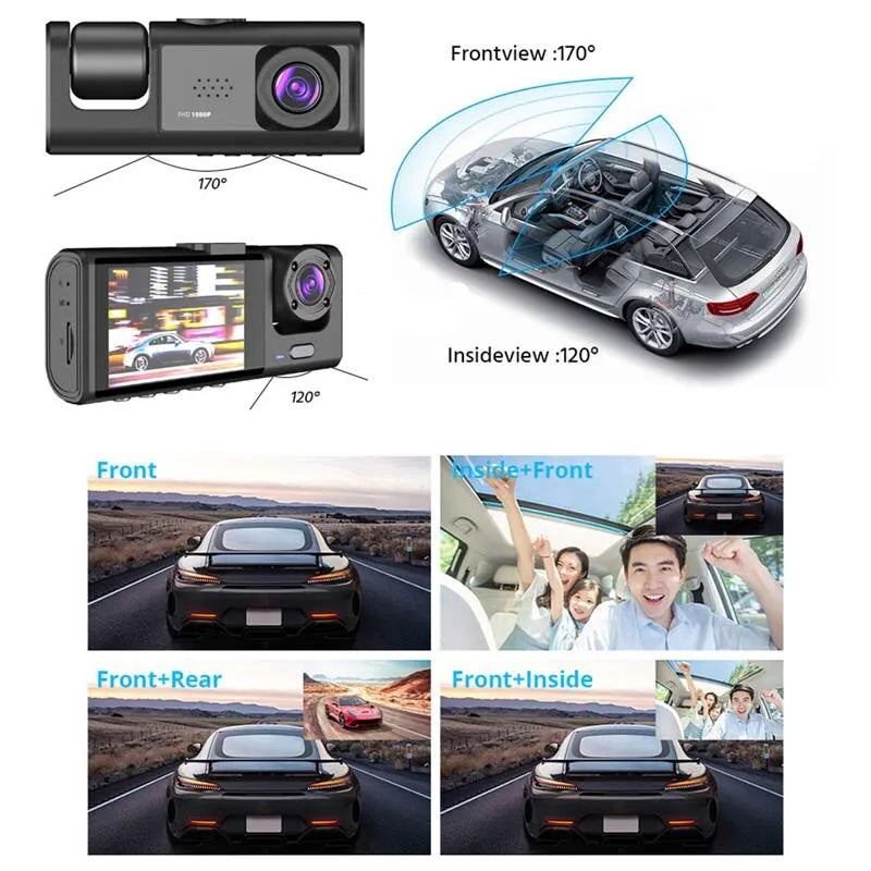 VisionPro - Dashcam with Night Vision & IR Technology