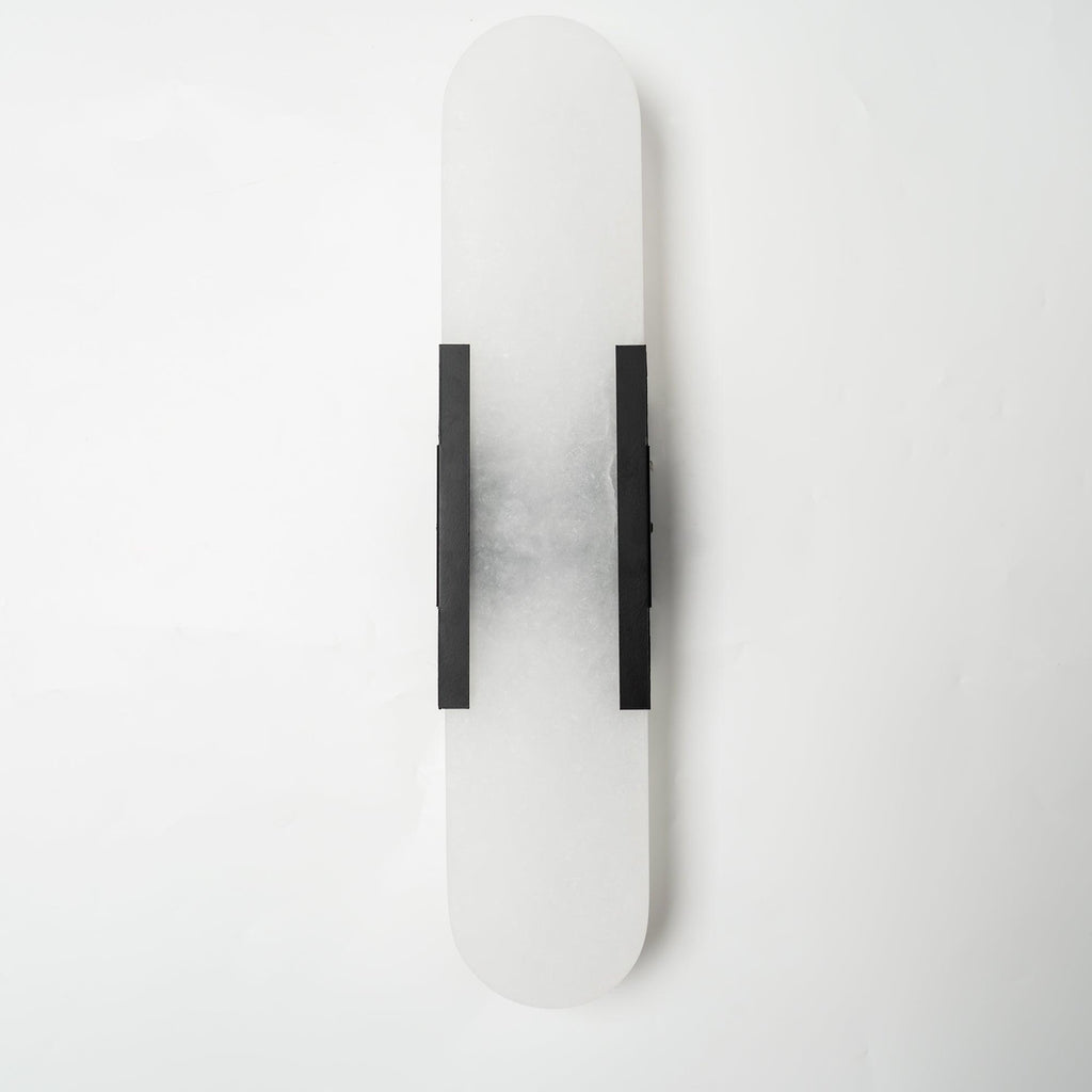 Elegant Blend - Handmade Alabaster Wall Lamp