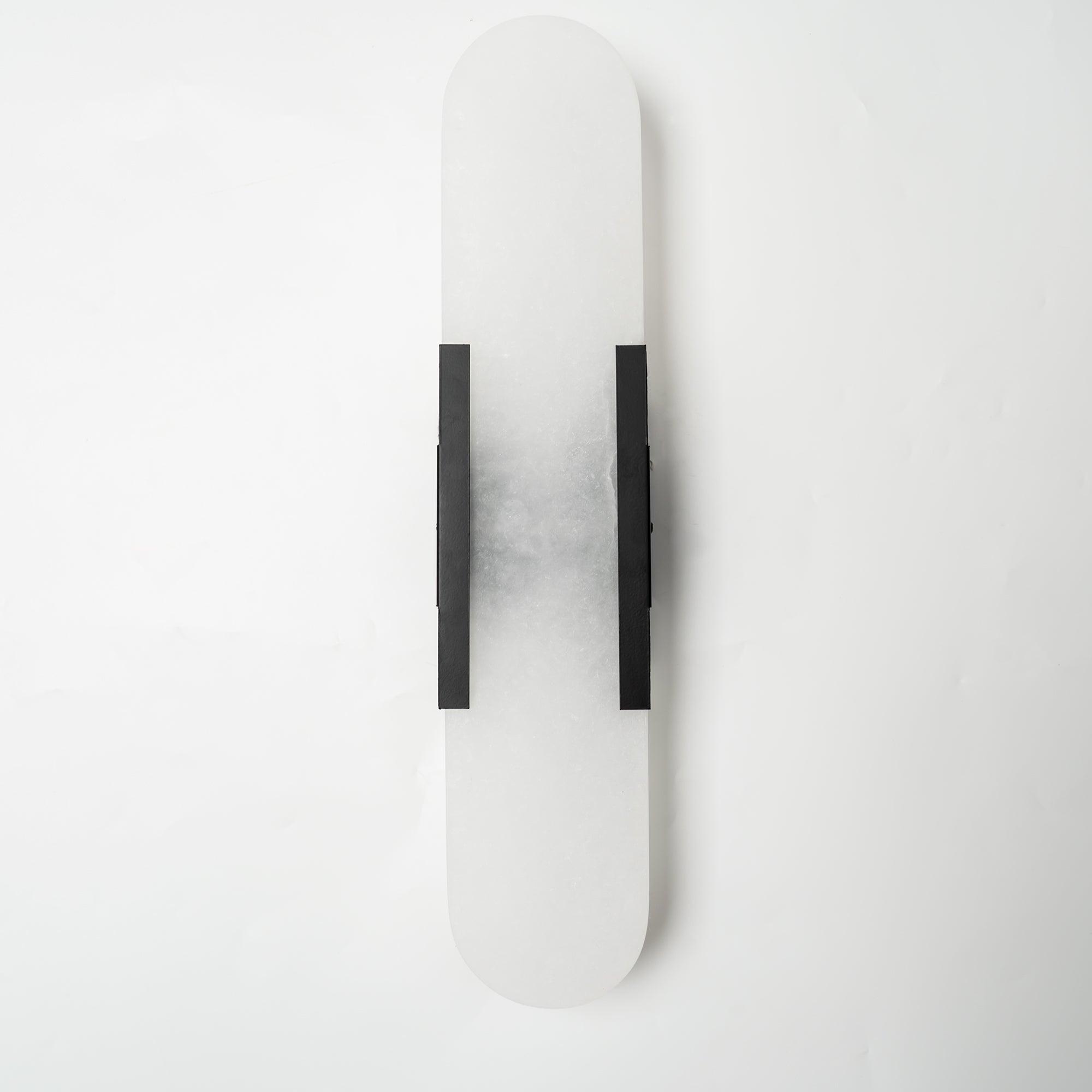 Elegant Blend - Handmade Alabaster Wall Lamp