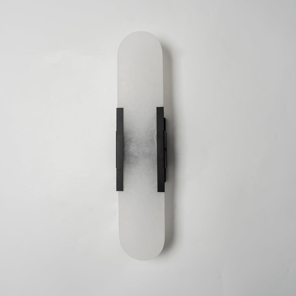Elegant Blend - Handmade Alabaster Wall Lamp