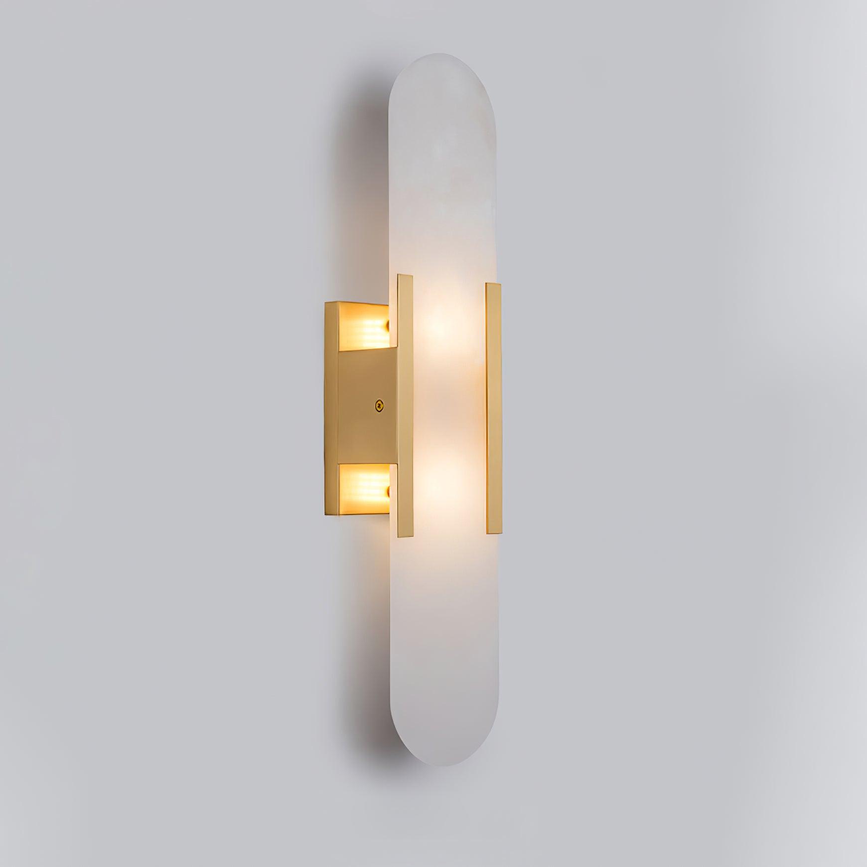 Elegant Blend - Handmade Alabaster Wall Lamp