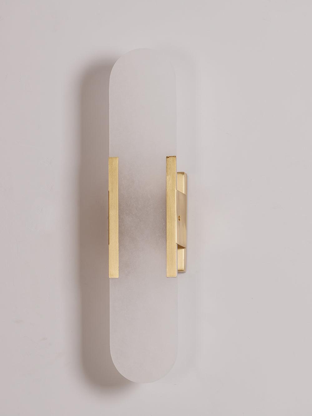 Elegant Blend - Handmade Alabaster Wall Lamp