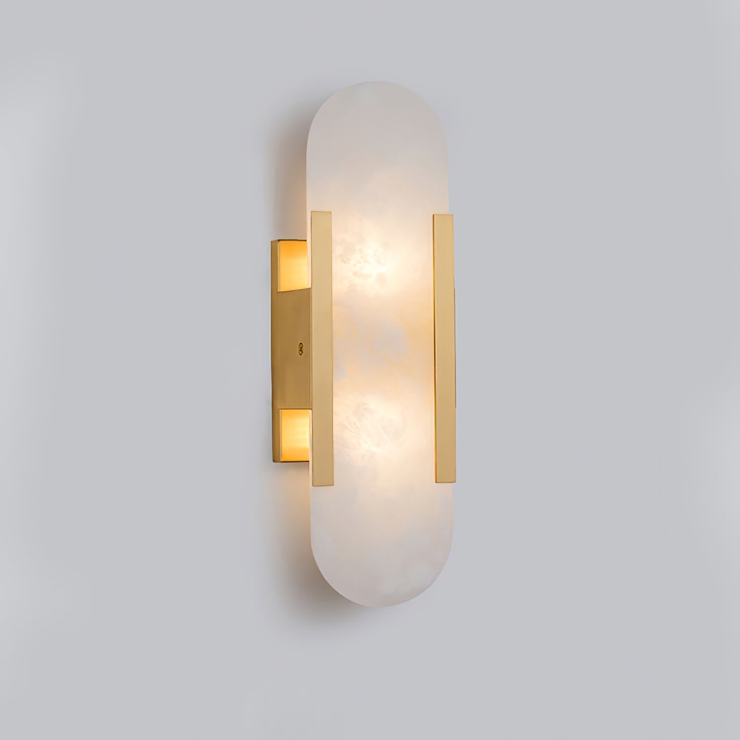 Elegant Blend - Handmade Alabaster Wall Lamp