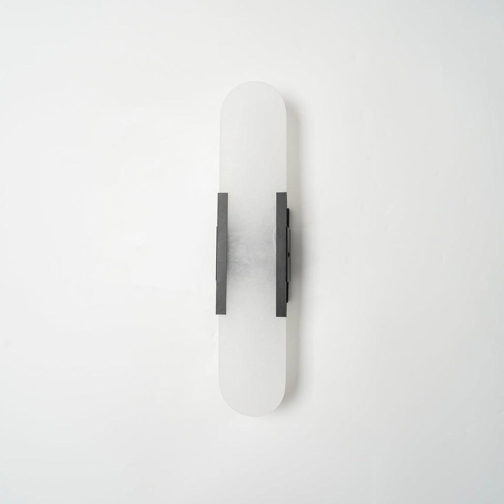 Elegant Blend - Handmade Alabaster Wall Lamp