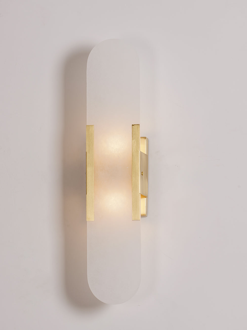 Elegant Blend - Handmade Alabaster Wall Lamp
