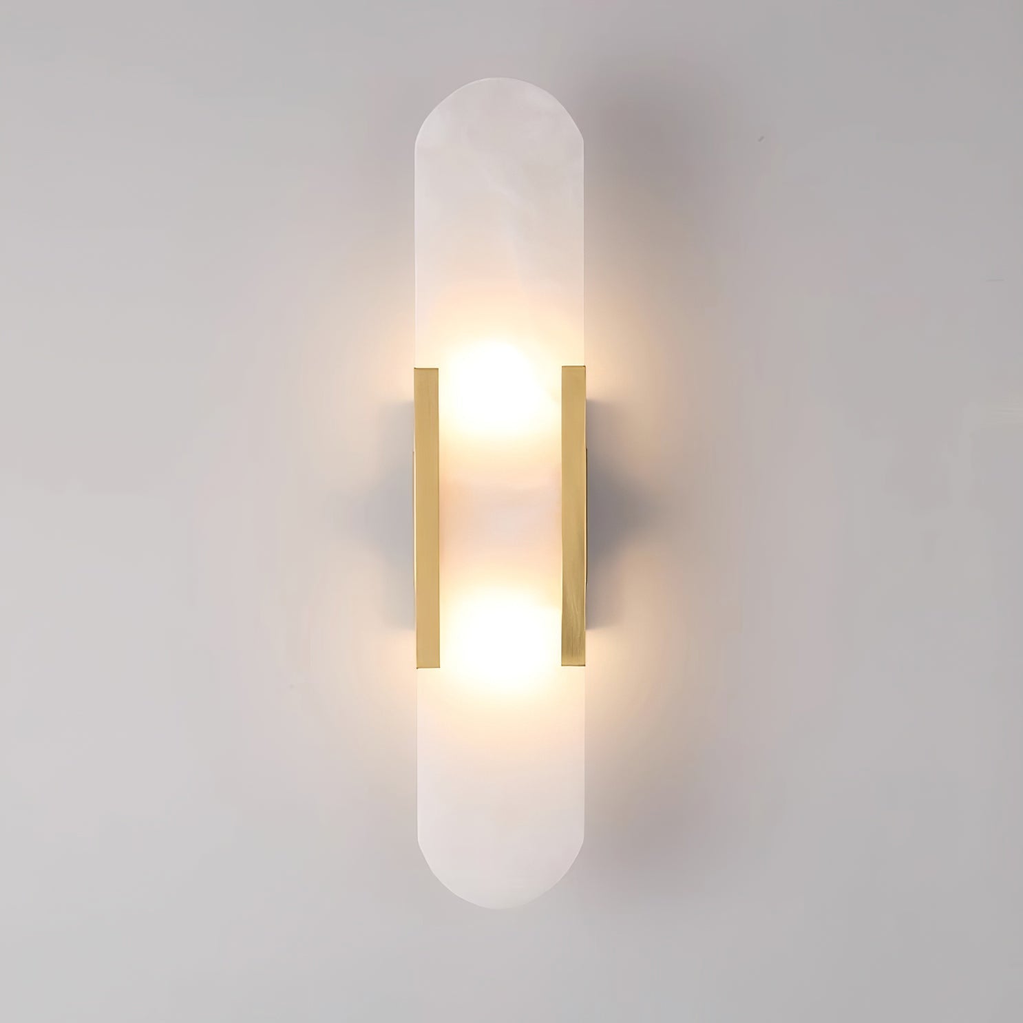 Elegant Blend - Handmade Alabaster Wall Lamp