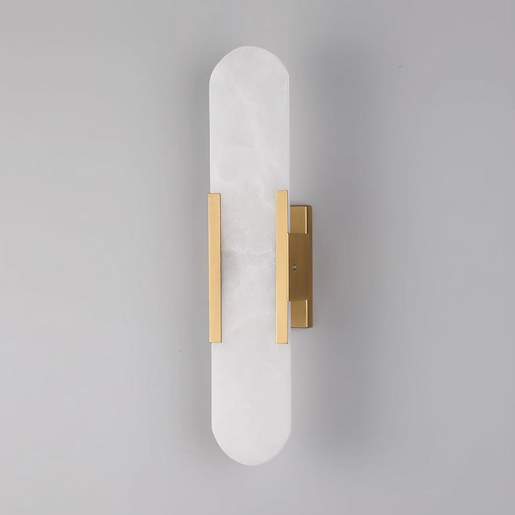 Elegant Blend - Handmade Alabaster Wall Lamp