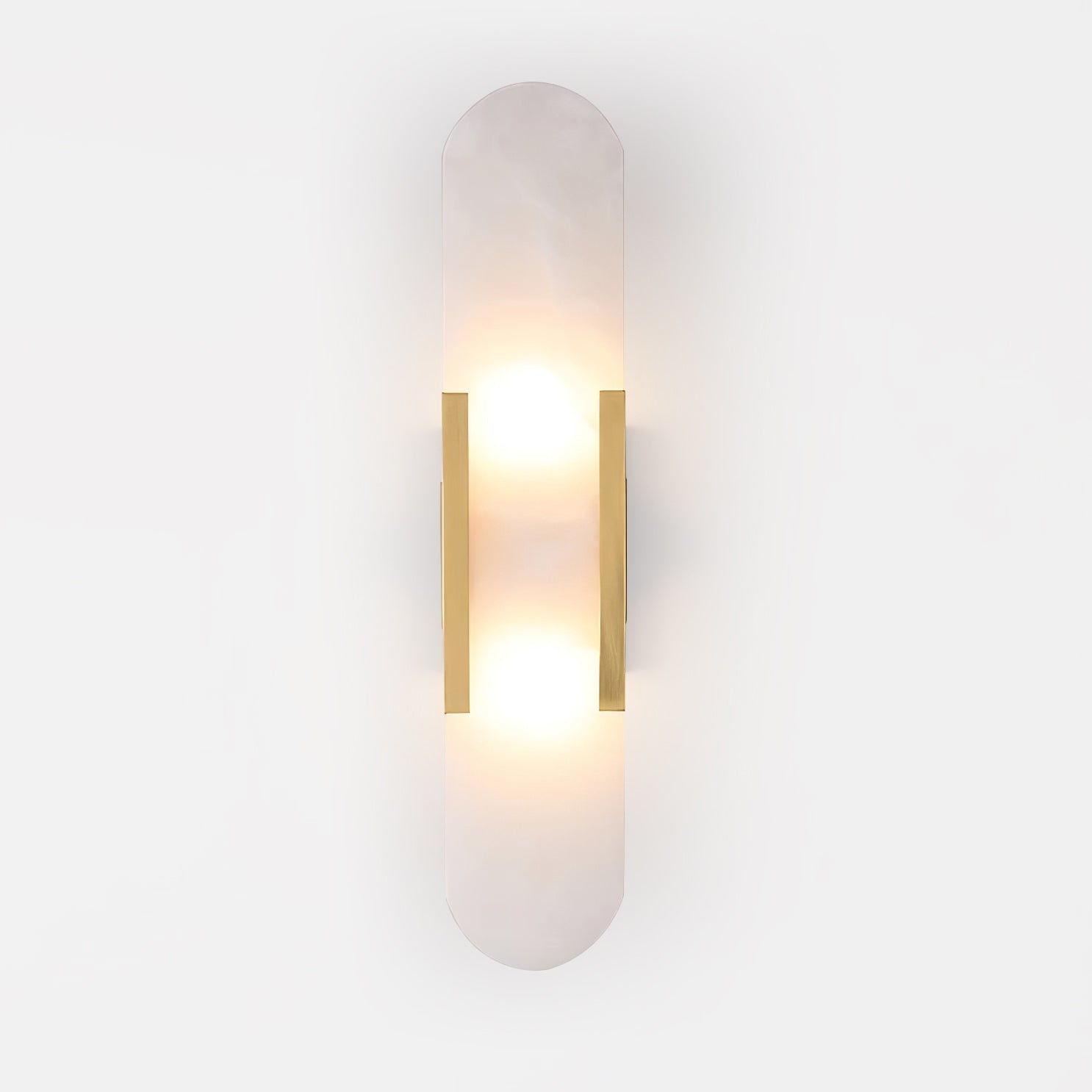 Elegant Blend - Handmade Alabaster Wall Lamp