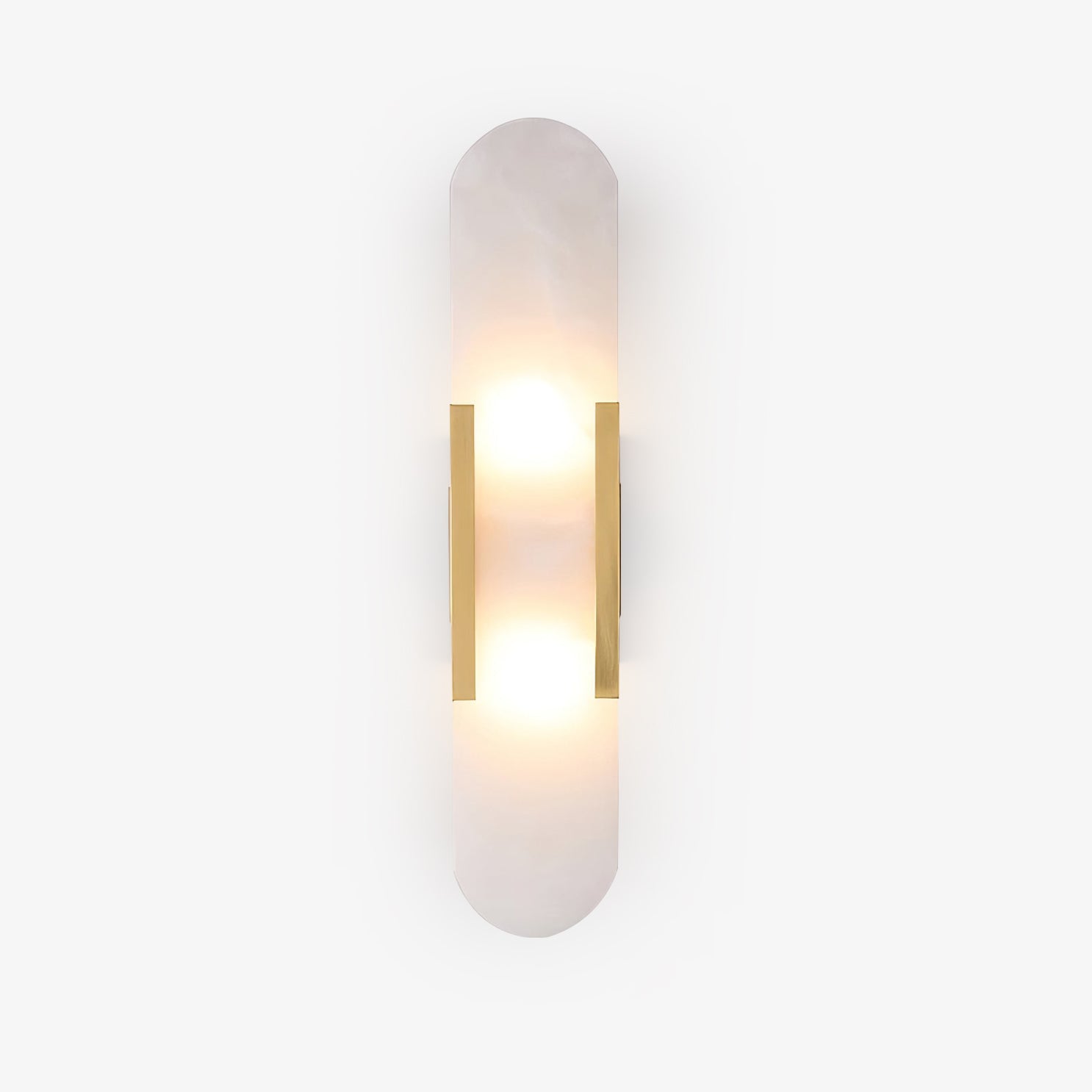 Elegant Blend - Handmade Alabaster Wall Lamp