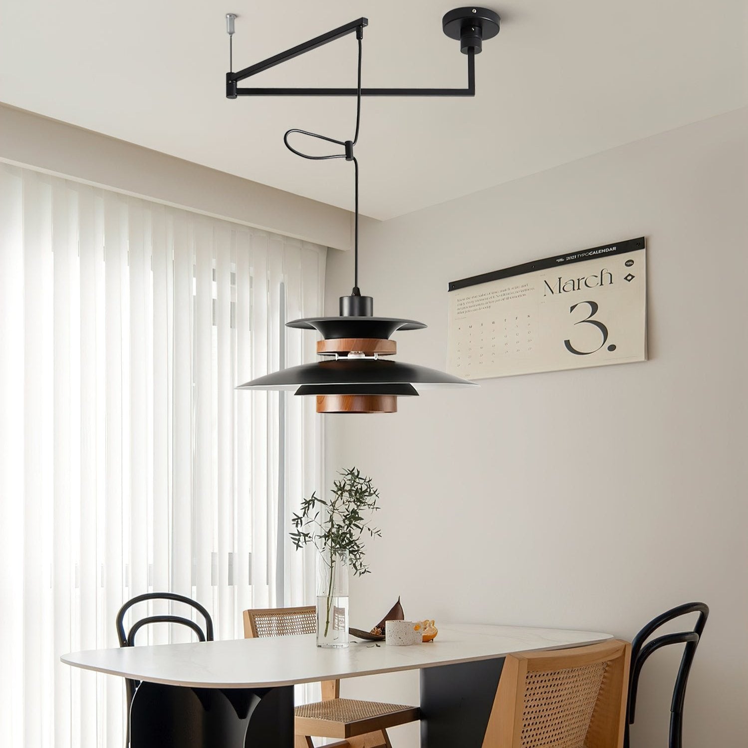 Mercero Elegance Ceiling Lamp - Scandinavian LED Pendant Light