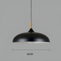 Scandinavian Elegance: Luxury Oak Ceiling Light with LED Lighting