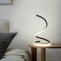 Minimalist LED Table Lamp Whiteh Adjustable Shade - Stylish Lighting for Home/House