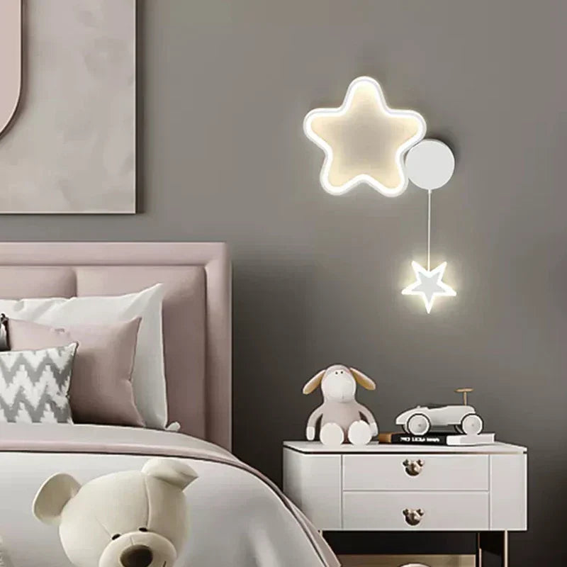 LumiDroom - Magical Wall Lamp with Stars and Moon