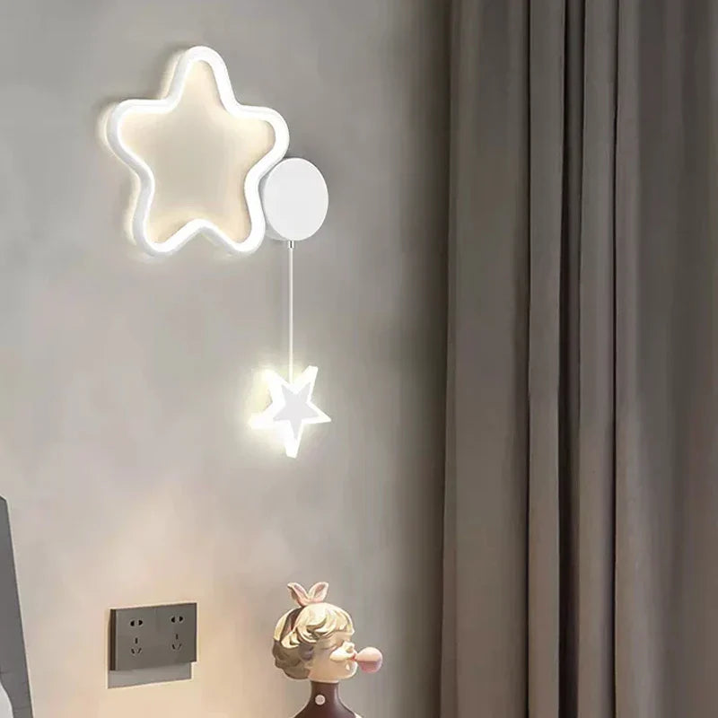 LumiDroom - Magical Wall Lamp with Stars and Moon