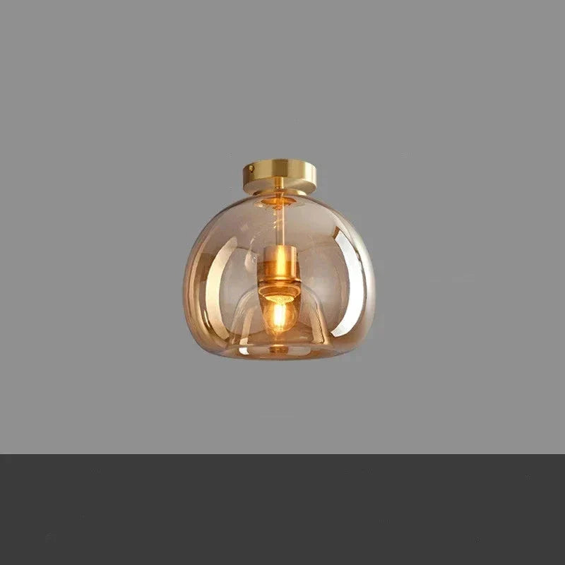 Transparence - Minimalist Glass Ceiling Lamp for Elegance