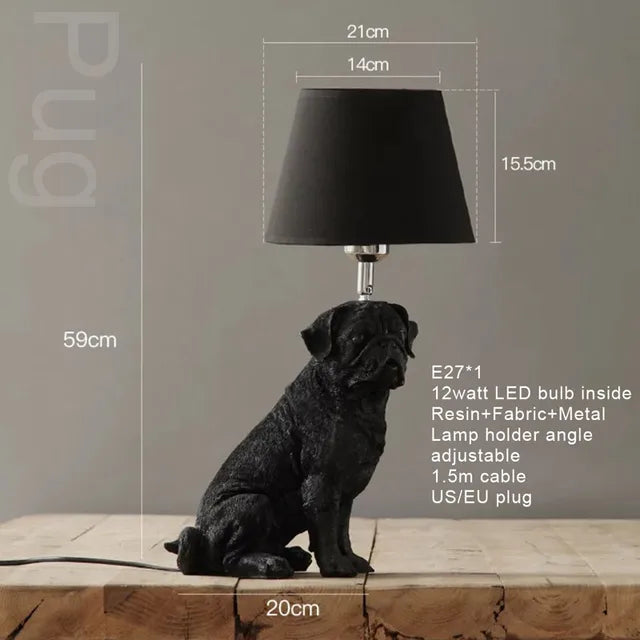 Playful Elegance - Art Deco Table Lamp for Atmospheric Lighting