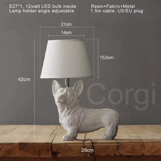 Playful Elegance - Art Deco Table Lamp for Atmospheric Lighting