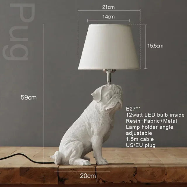 Playful Elegance - Art Deco Table Lamp for Atmospheric Lighting