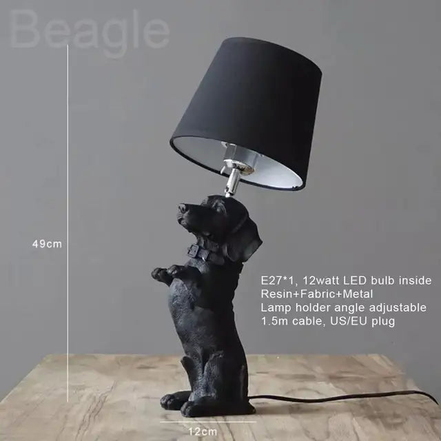 Playful Elegance - Art Deco Table Lamp for Atmospheric Lighting